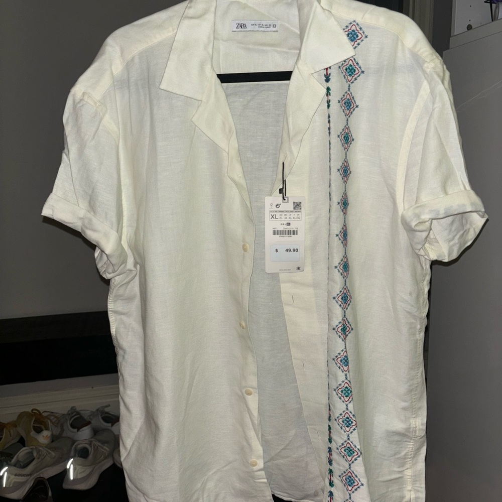Santa Fe Style Zara Button down